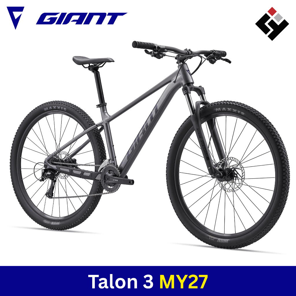 Giant Talon 3 ปี 2027 จักรยานเสือภูเขา ล้อ 29" เฟรมอลูมิเนียม ชุดขับ Shimano Altus/Acera 2x8 สปีด