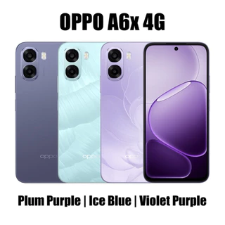 ใหม่ OPPO A6x 5G Dimensity 6300 4G Snap 685 แบต 6500mAhk | A6c UNISOC T7350 แบต 7000mAh A6 Pro 5G ศูนย์ไทย MobileStation