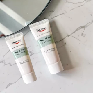 Eucerin pro acne A.I clearing treatment​ 5ml//Triple effect serum 7ml ขนาดทดลอง {No box}