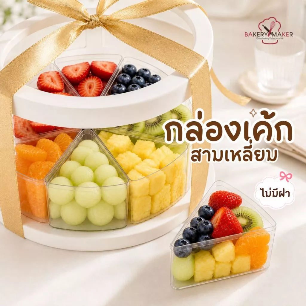 ถ้วยพลาสติกสามเหลี่ยม ไม่มีฝา 5 oz. แพ็ค 10 ใบ /ถ้วยใส ถ้วยมูส บานอฟฟี่ วุ้น วันแม่ บลูเบอรี่ชีสเค้ก มะยงชิด