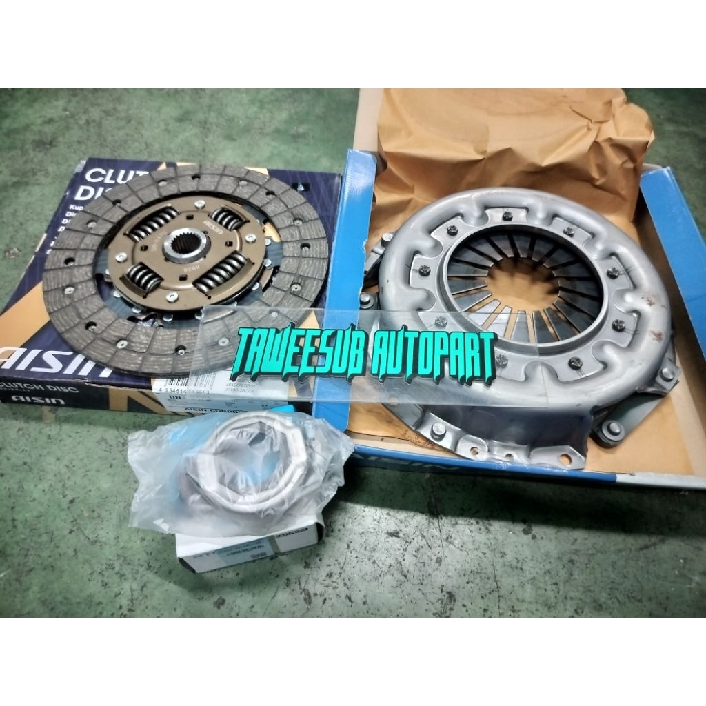 ชุดคลัช (3ชิ้น) AISINแท้ BDI D21 TD27 D22 ขนาด9.5นิ้ว DN047U CN403U  FCR62-32-14-2E NTN BIG M FRONTI
