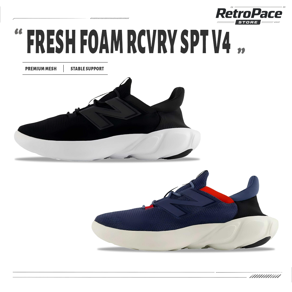 📸  NB Fresh Foam RCVRY SPT v4 รองเท้ากีฬา ▶️【ของแท้ 100%】RCVRYTN4/RCVRYTK4