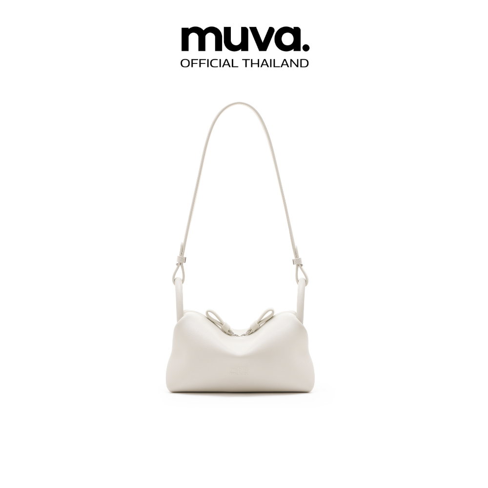 MUVA حقيبة كتف جلد طبيعي MINI PILLOW BREAD — صورة 2
