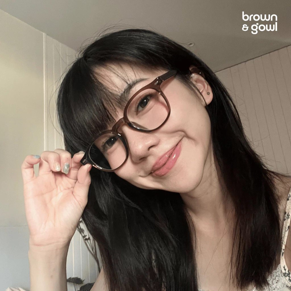 แว่นกรองแสง UV410 รุ่น Ovaltin เลนส์สีฟ้า Blue Light Glasses แถมกล่อง+ผ้า(เฉพาะกรอบ ส่ง 1-2 วัน/ตัดเลนส์รอ 4-6 วัน)
