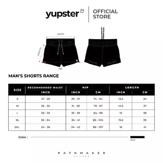 YUPSTER กางเกงวิ่ง รุ่น Enduro | Men Running Shorts - Pathmaker Collection