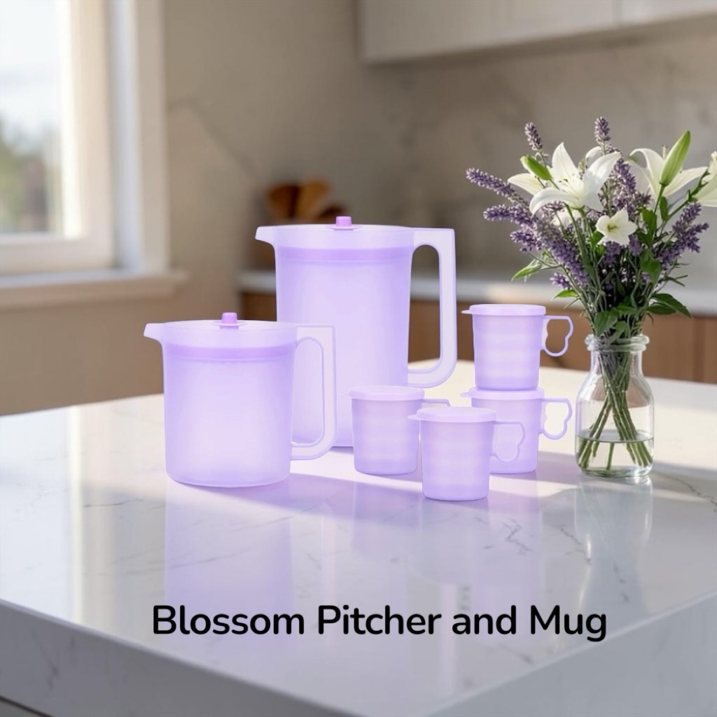 เหยือกน้ำพลาสติก Tupperware Blossom Pitcher (1) 1.4L//2L