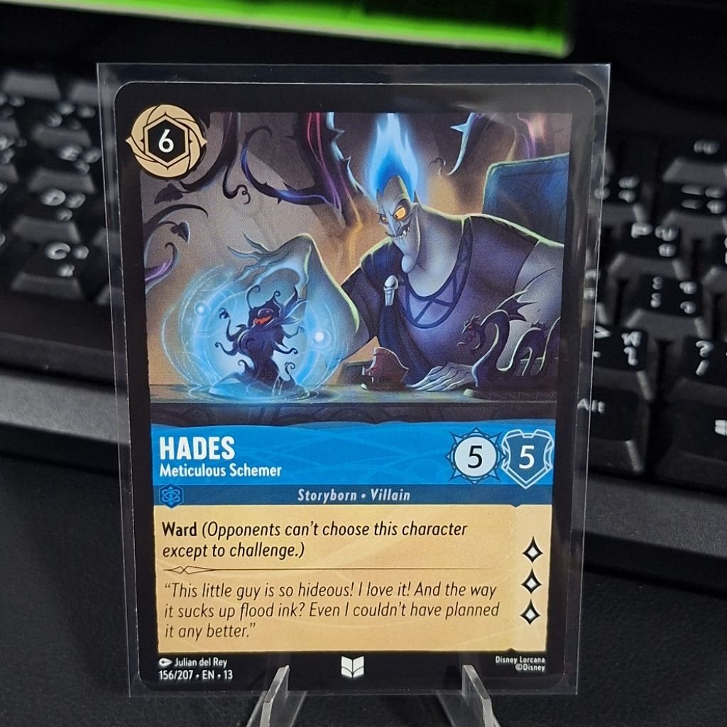 Disney Lorcana Hades - Meticulous Schemer 156/207 EN Uncommon