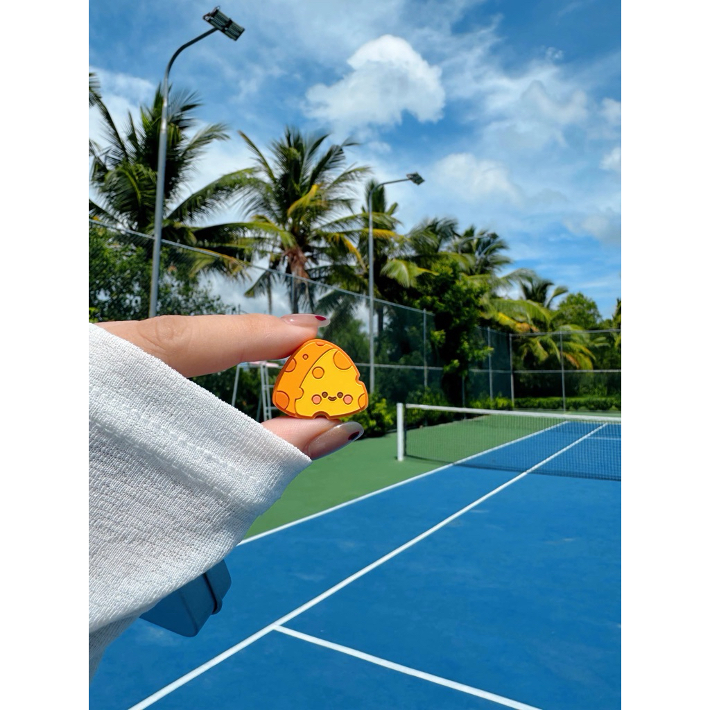[พร้อมส่ง] Pompalab tennis dampener — Cheese🧀