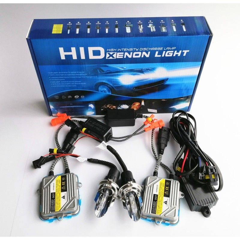 ไฟซีนอนรถยนต์สุดสว่าง HID 55W รองรับ H4/H7/H11/9005