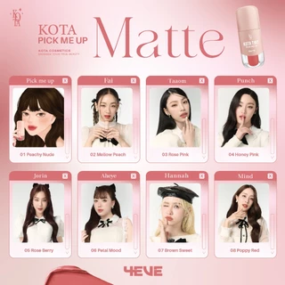 โปรโมชั่น 1 แถม 1 Kota matte โคทา ลิปแมท ลิปแมทเนื้อกำมะหยี่ บางเบา ไม่ตกร่อง