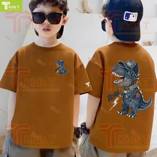 เด็ก เสื้อยืดเด็ก เสื้อเด็กผู้ชาย เด็กผู้หญิง kids เสื้อผ้าเด็ก คอตตอนแท้ ระบายอากาศดี นุ่มใส่สบาย 1ขวบ เสื้อเด็ก #20