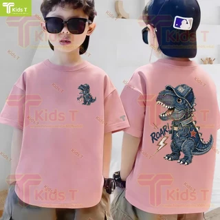 เด็ก เสื้อยืดเด็ก เสื้อเด็กผู้ชาย เด็กผู้หญิง kids เสื้อผ้าเด็ก คอตตอนแท้ ระบายอากาศดี นุ่มใส่สบาย 1ขวบ เสื้อเด็ก #20