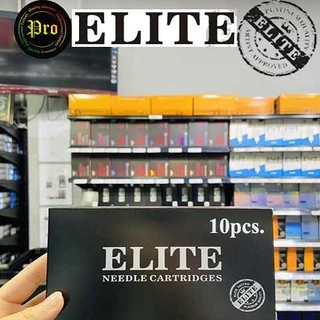 ELITE Black Needle Cartridges บรรจุ 10 pcs/box (RL / RS / RM)