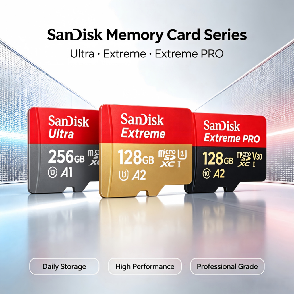 Sandisk Ultra-Extreme-Extreme Pro micro SDcard 32GB/64GB/128GB/256GB/512GB/1TB เมมโมรี่การ์ด