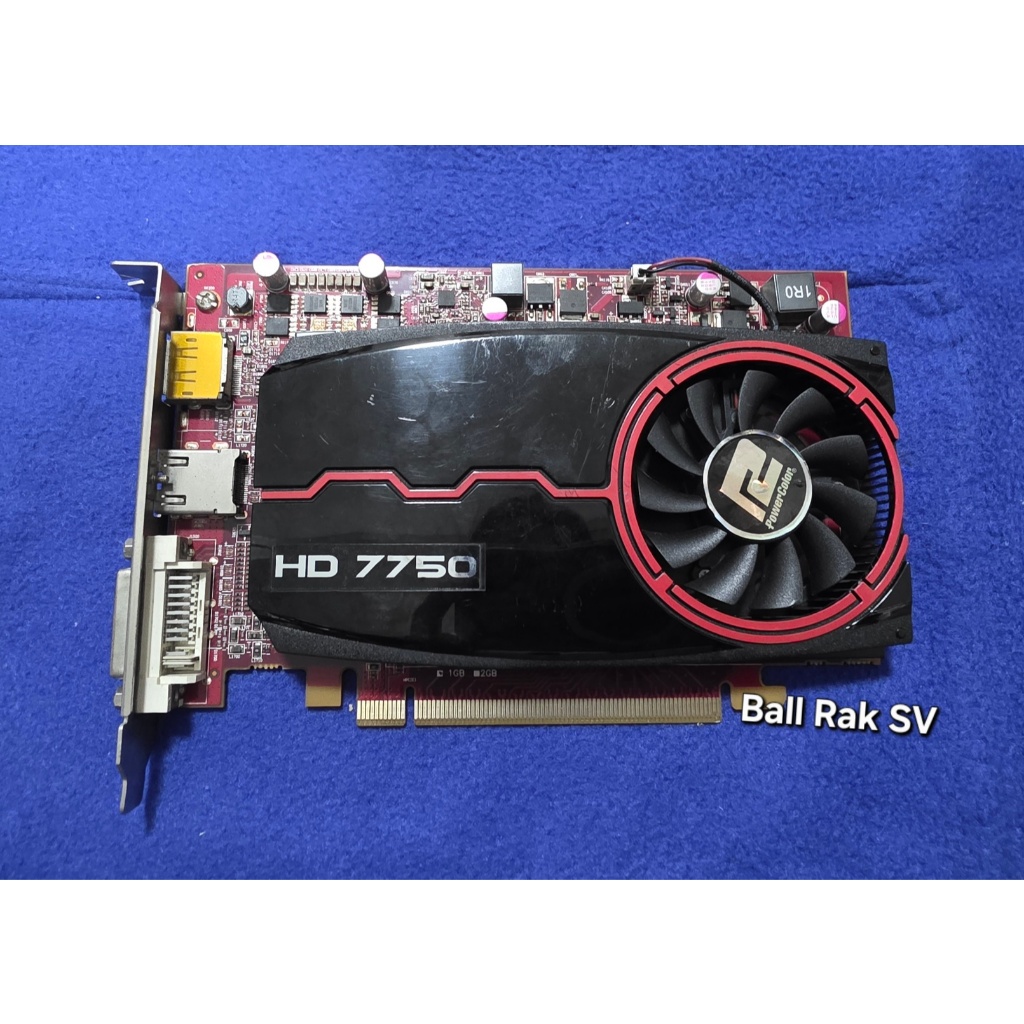 การ์ดจอ PowerColor HD 7750 1 GB GDDR5