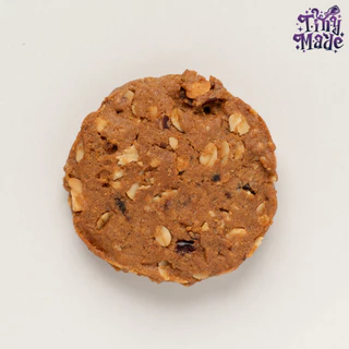 Tinymade คุกกี้ข้าวโอ๊ตโฮมเมด เนยสด โกโก้ กาแฟ เนยสดแท้ อัลมอนด์ แครนเบอร์รี่|Oatmeal Cookie Premium