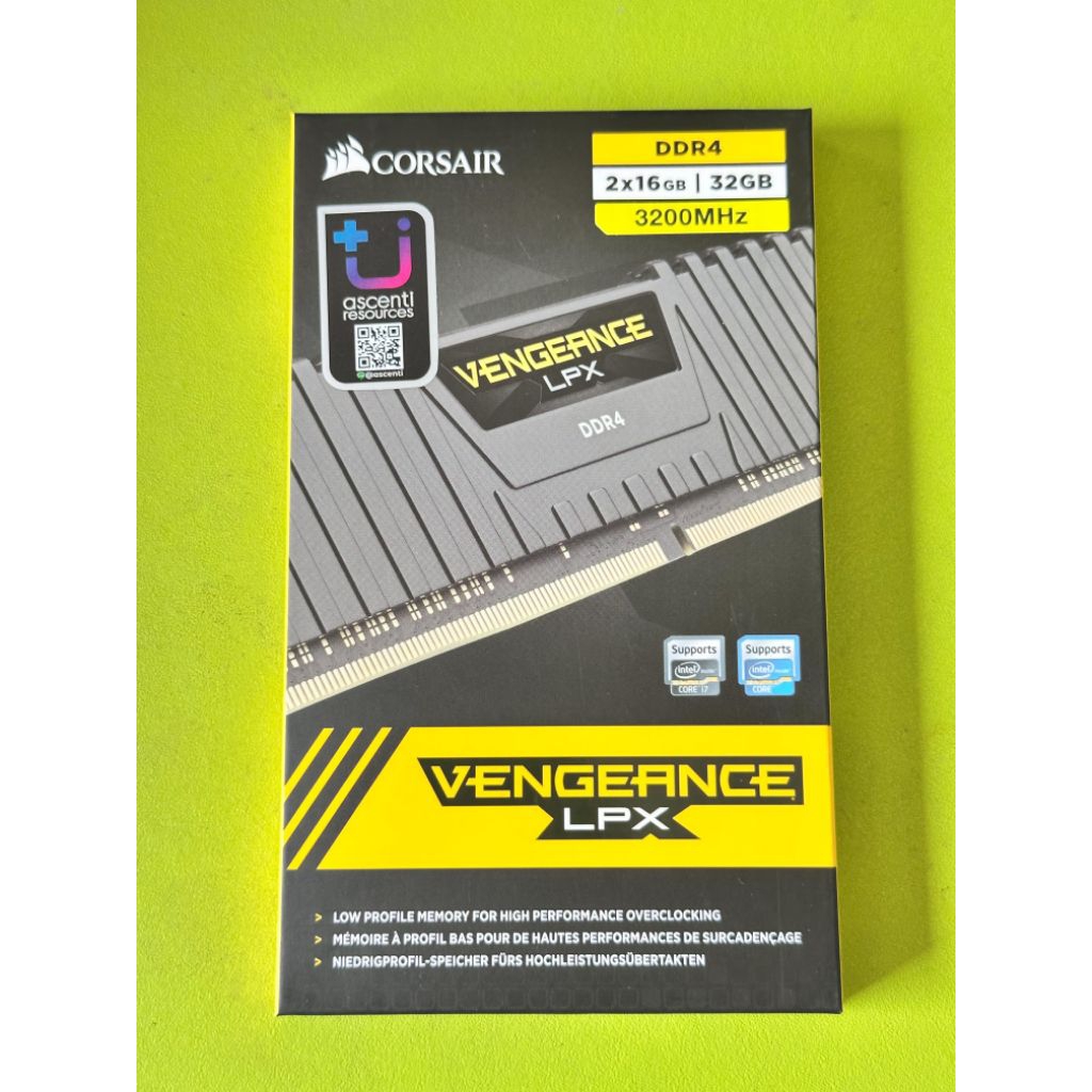 Corsair VENGEANCE LPX DDR4 32GB (2 x 16GB) 3200MHz(New Item)