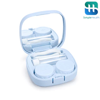 Simple Healthcare กล่องใส่คอนแทคเลนส์ แข็งแรง ทนทาน ใช้งานง่าย ครบจบในกล่องเดียว Contact lens Box S
