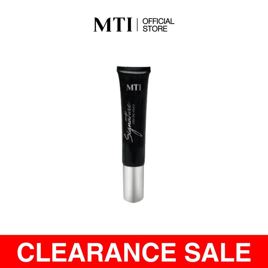 (สินค้าเคลียร์แรนซ์ ผลิต 20.0620.2023 )MTI Signature อายไพรเมอร์ ทาเปลือกตาเกลี่ยง่าย กลบริ้วรอย ร่องลึก ขนาด 10g. 6CEPZ