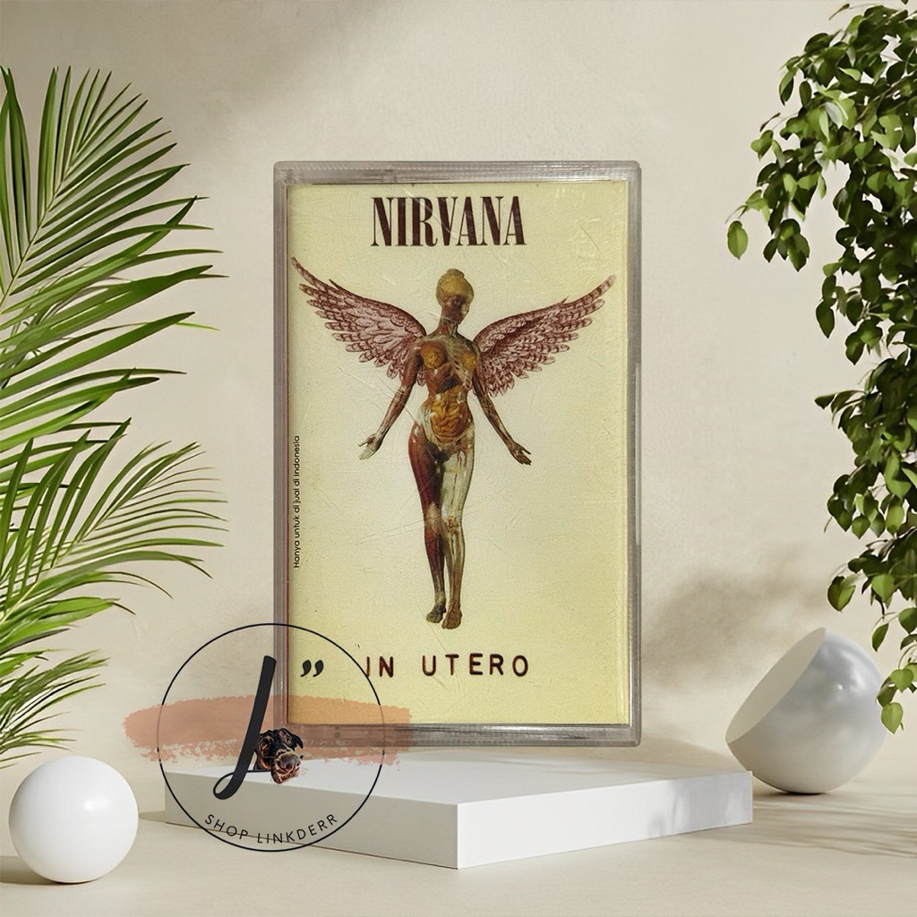 Nirvana อัลบั้ม In Utero (ปั้มอินโด) เทปคาสเซ็ต เทปคาสเซ็ท cassette tape เทปเพลงไทย