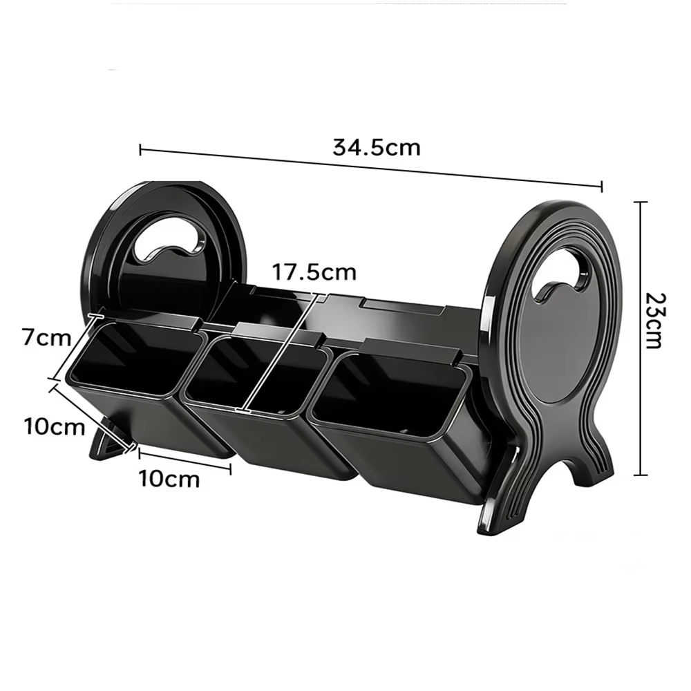Table Top Storage Shelves with Pen Holder Office Storage Racks Book Stand Pen Organizer