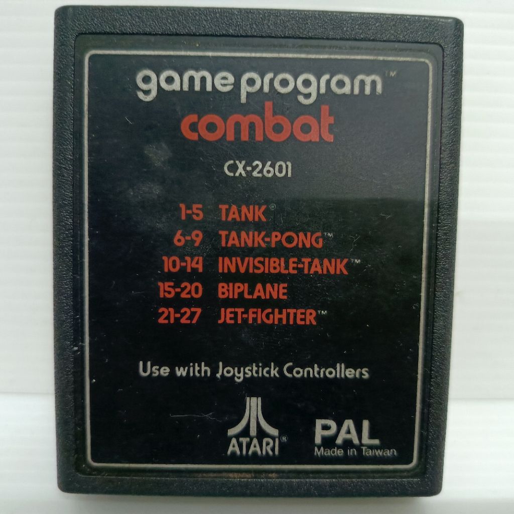 ตลับ Atari และ Atari2600 เกม Combat Tank