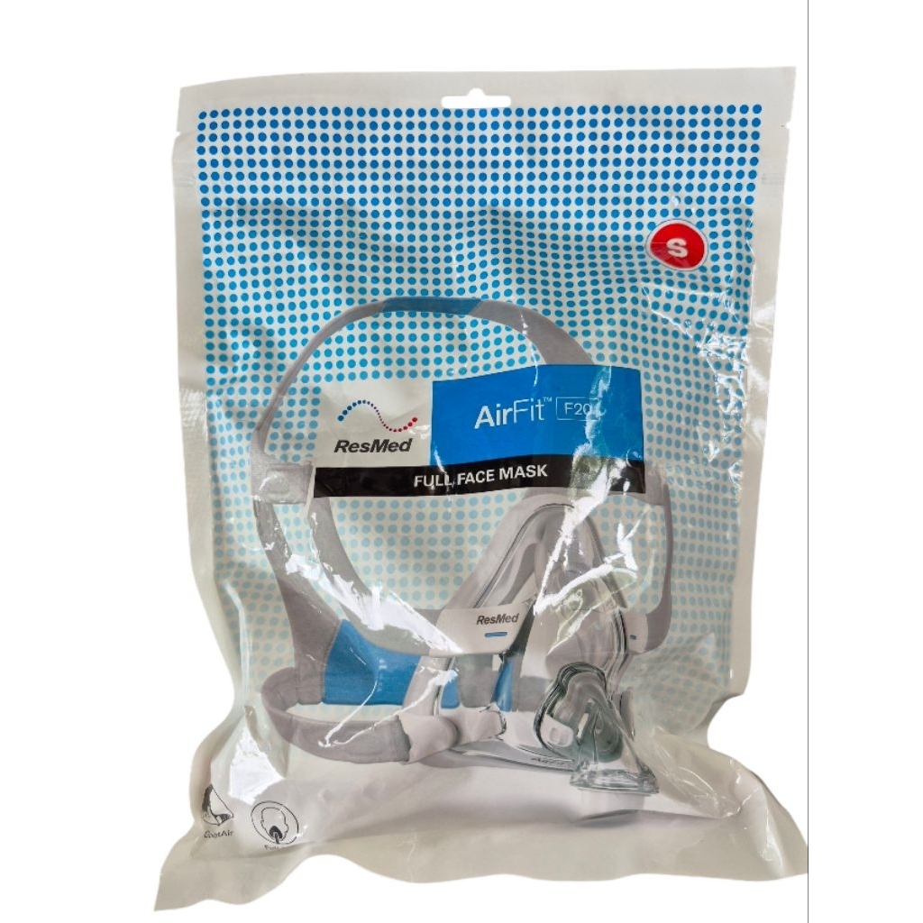 Resmed Airfit F20 Full Face Mask Size S หน้ากากเรสเมดรุ่น F20 ครอบจมูกและปาก
