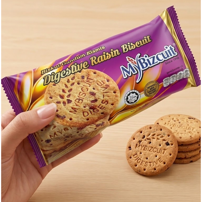 MyBizcuit Digestive Raisin Biscuit 250g