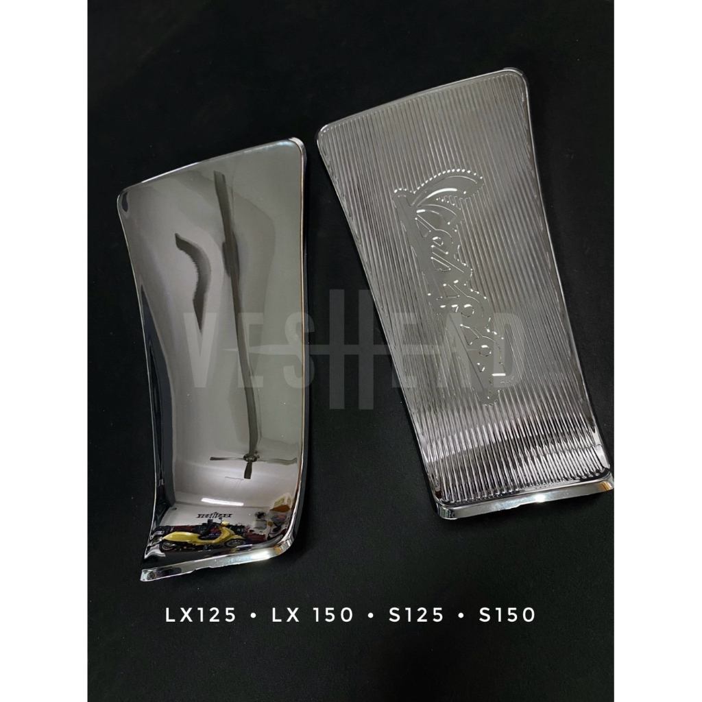 ฝา ปิดแบต สำหรับ Vespa LX125 / LX150 / S125 / S150 ใส่แทนของเดิมได้เลย ฝาปิดแบต เวสป้า ปิด แบตเตอรี่