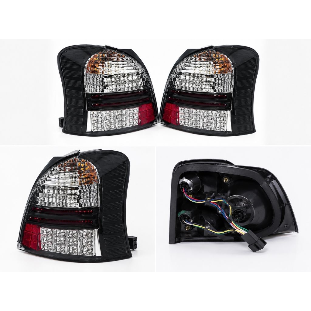 โคมไฟท้ายแต่งแบบ LED สำหรับรถยนต์ Toyota Yaris รุ่นปี 2006–2008