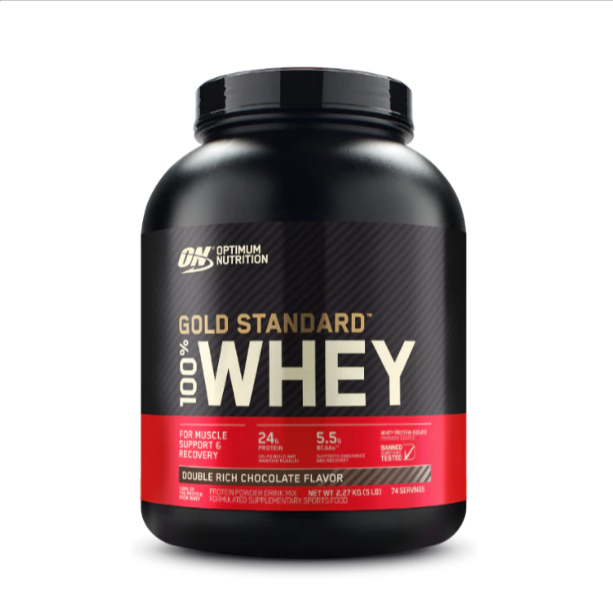 Optimum Nutrition 100% Whey Protein Gold Standard 5 Lbs. เวย์โปรตีน