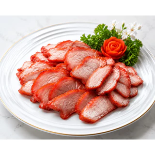 ผงหมักหมูแดงตราชายสี่ 300 กรัม/ซอง (6 ซอง)