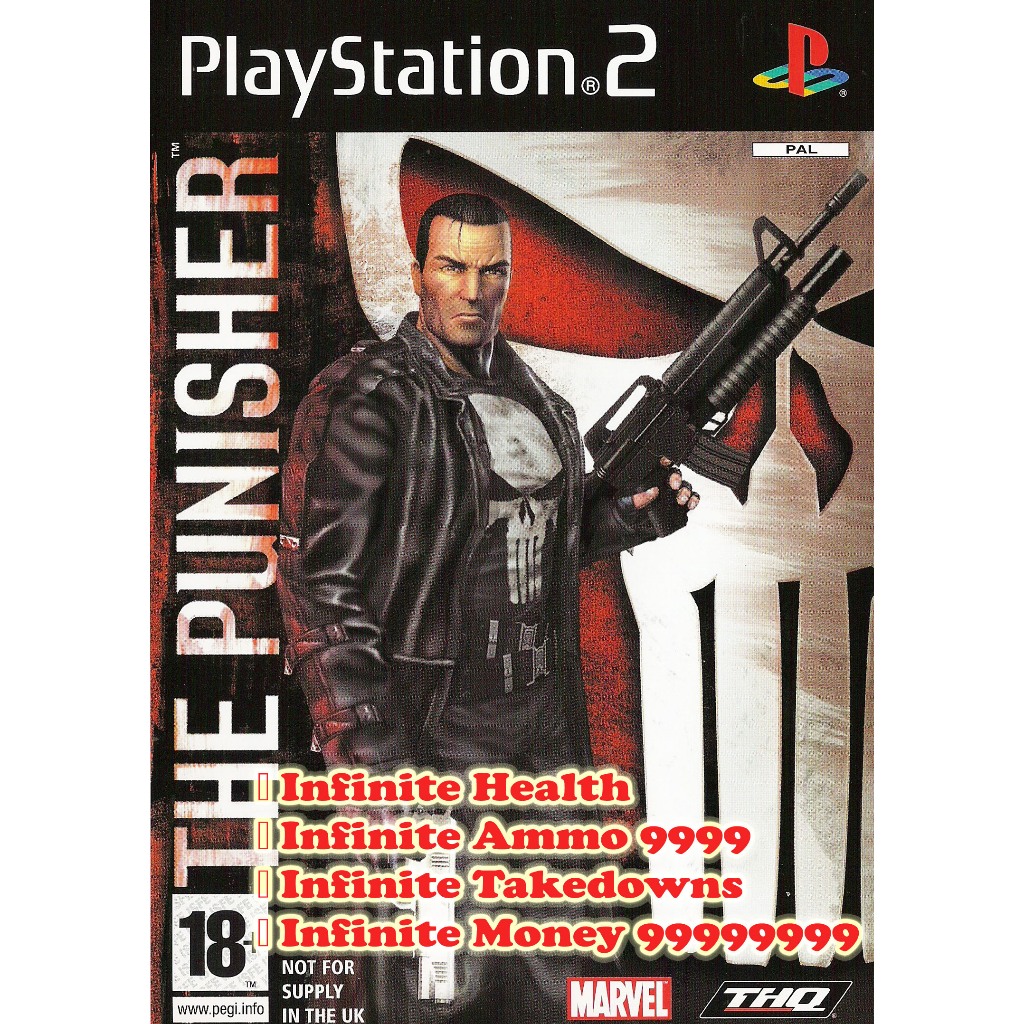 PlayStation2 - The punisher // เวอร์ชั่นพิเศษ // H4CKED!!!