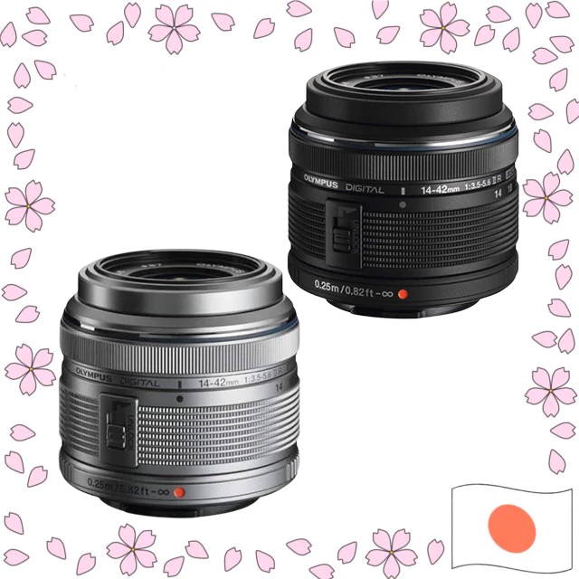 เลนส์ OLYMPUS M.ZUIKO DIGITAL 14-42mm F3.5-5.6 II R Zoom Lens [ Silver / Black ] มือสอง【ส่งตรงจากญี่