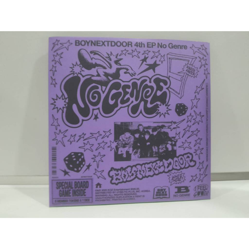 1 CD MUSIC ซีดีเพลงเกาหลี  No Genre (Board Game ver.)(Z3C92)