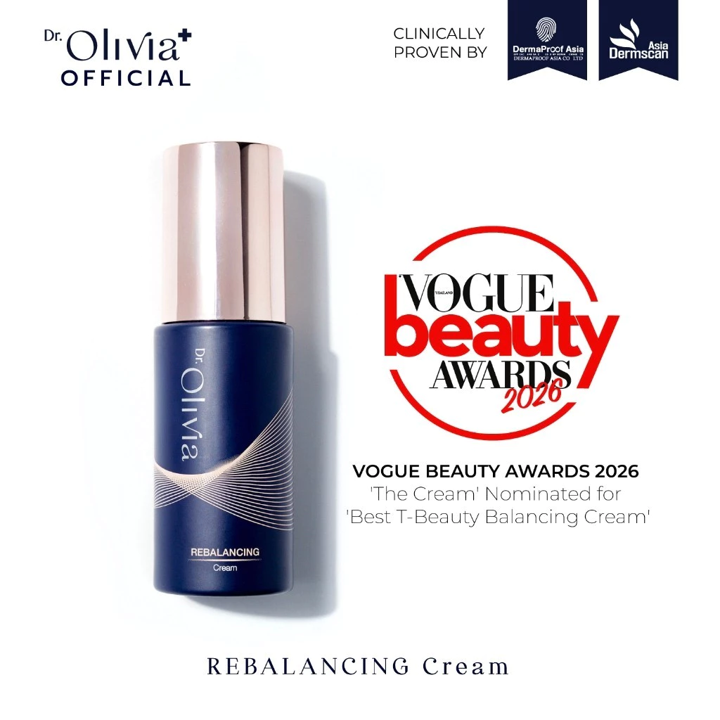 Dr.Olivia Rebalancing Cream 30 ml. (มอยซ์เจอร์ไรเซอร์ตอบโจทย์ทุกผิวที่ผิวสุขภาพดีต้องการ มี Ectoin สูงถึง 7%)