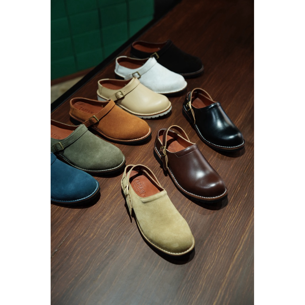 DADDY ICONIC - SUEDE COLLECTION รองเท้าหนังแท้ หนังกลับคอลเลคชั่น CAPTAIN LEATHER