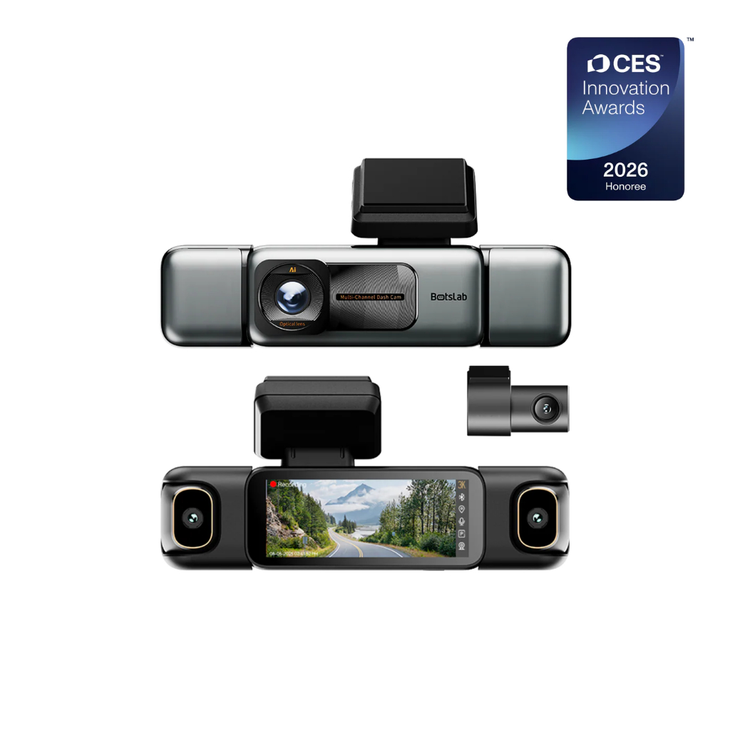 <Genuine>BOTSLAB G980H แคมแดช 3 ช่อง - ช่องหน้า ช่องภายในรองรับอินฟราเรด