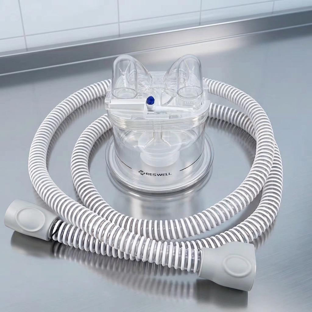 [พร้อมส่งจากไทย] ชุดสายช่วยหายใจ High Flow Nasal Cannula (HFNC) พร้อมหม้อต้มน้ำเติมน้ำอัตโนมัติ