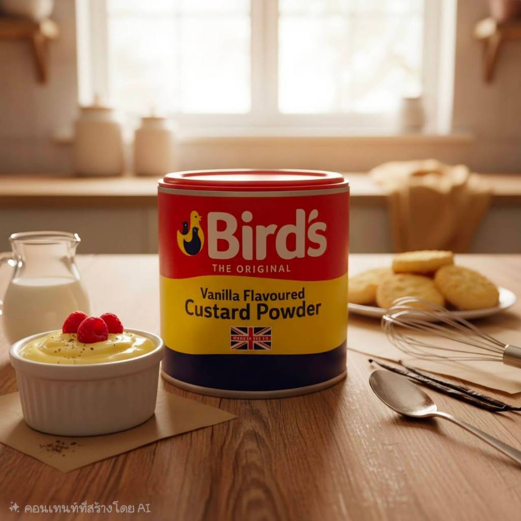 Birds  Custard Powder Vanilla Flavoured 300g
