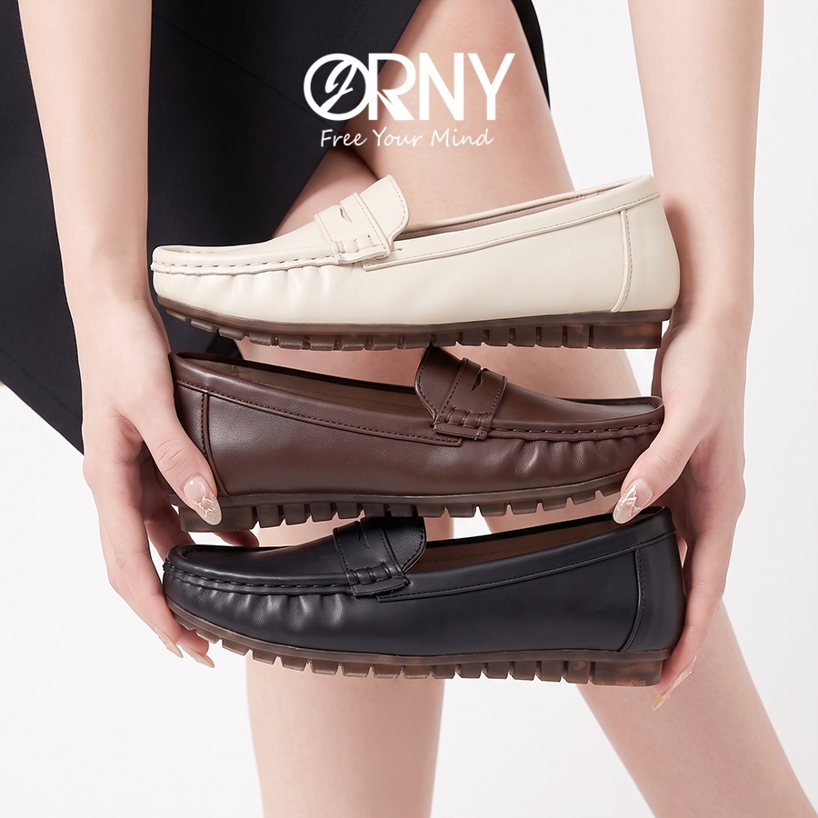 ORNY(ออร์นี่) Penny Loafers รองเท้าโลฟเฟอร์ รองเท้าส้นแบน 1240 OY1241 OY1240