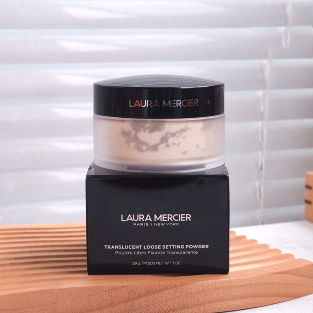 [พร้อมส่ง] Laura Mercier แป้งฝุ่นโปร่งแสง Translucent Loose Powder คุมมัน เบลอผิว ติดทน สินค้าใหม่ 100%