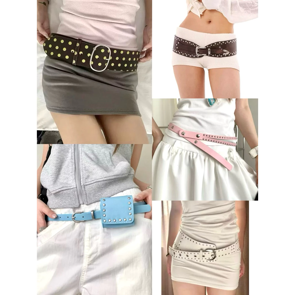(พร้อมส่ง ✨) เข็มขัดแฟชั่น หลากหลายแบบ