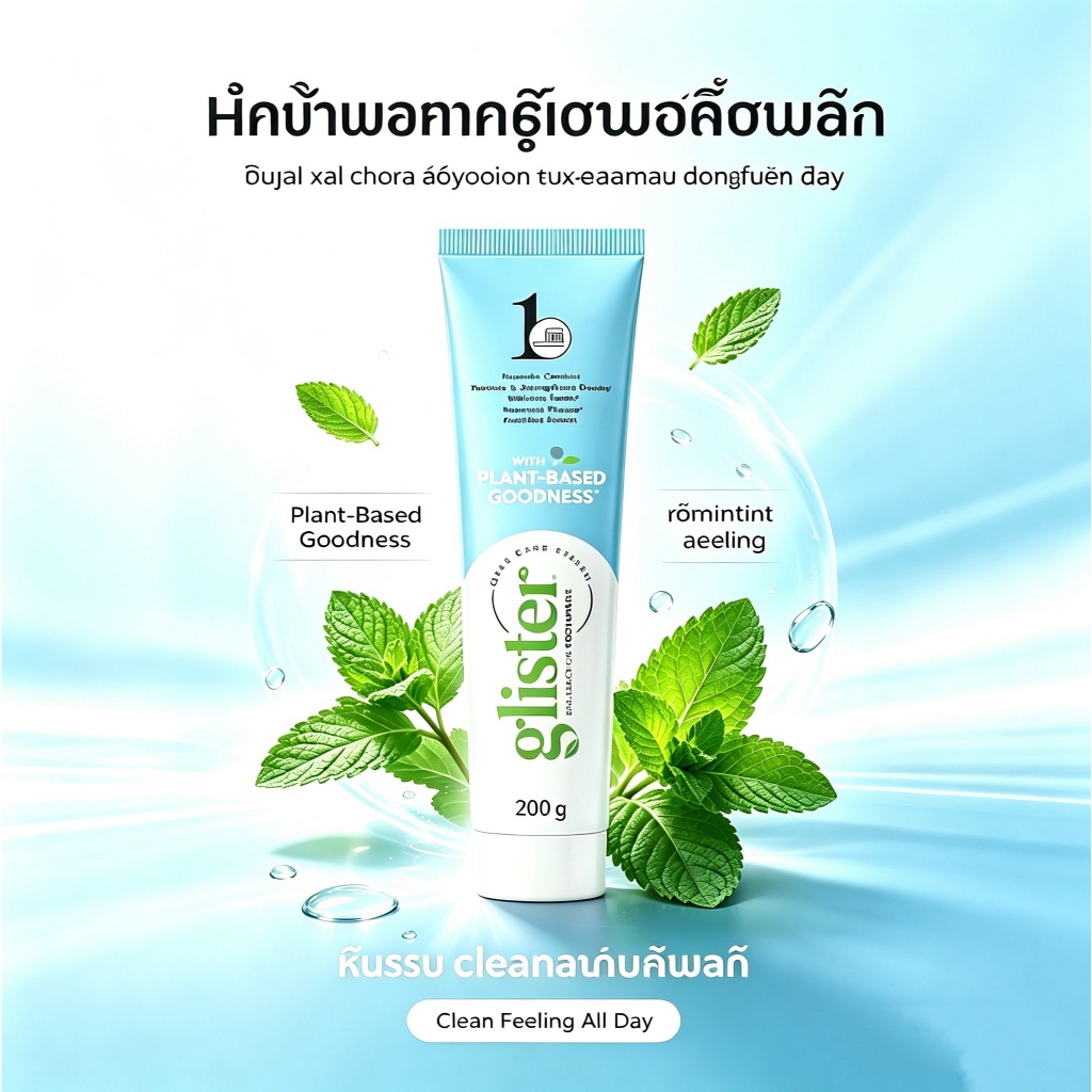 🔥Sale🔥 ยาสีฟัน แอมเวย์ กลิสเทอร์ Amway 200g ของแท้ ของใหม่ ✅ พร้อมส่ง