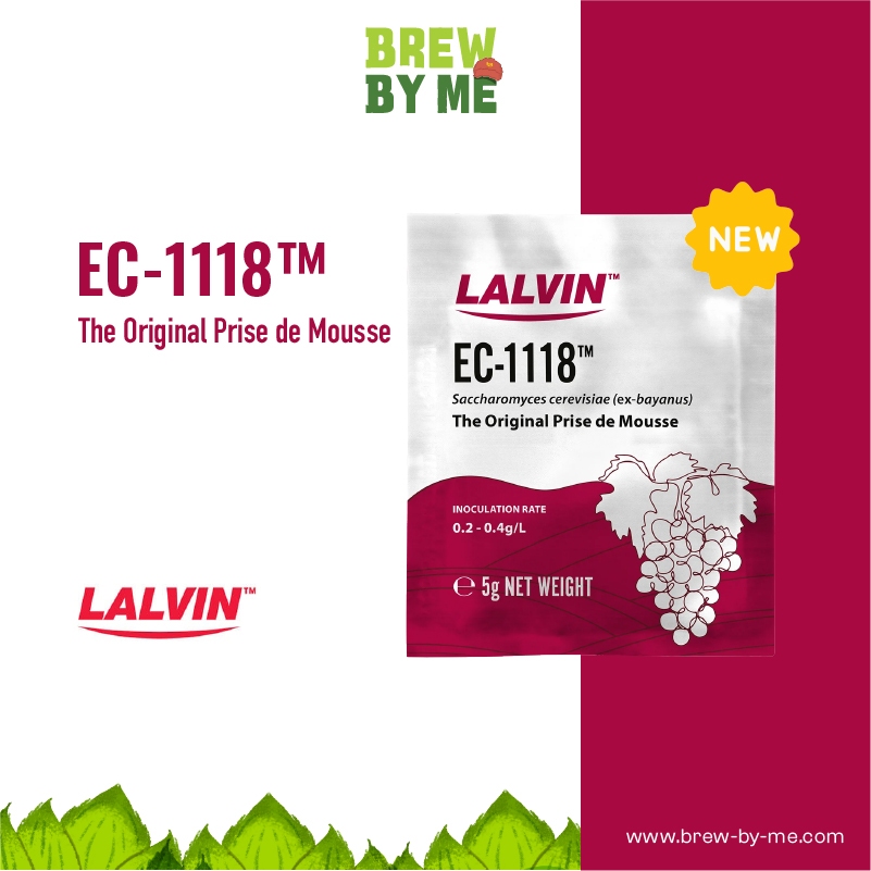 ยีสต์หมักไวน์ Lalvin EC-1118 #homebrew #ทำไวน์