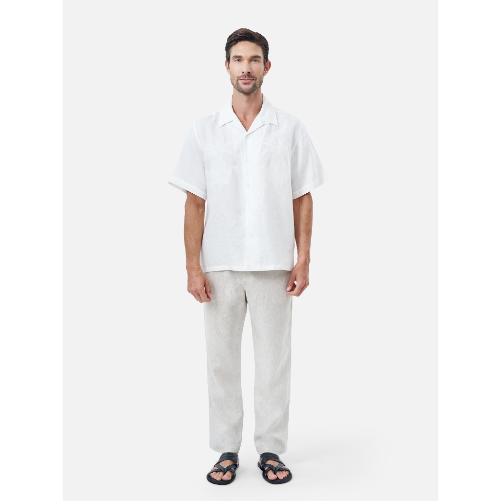Pineapple Hawaiian Shirt - White