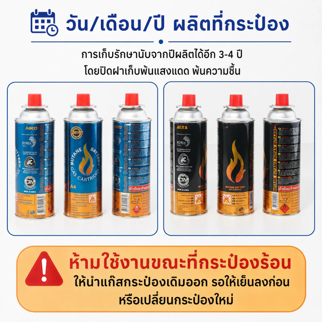AIKO CI-153 สีดำ + AL103   เตาปิคนิค 2.9 kw เตาแคมป์ปิ้ง พร้อม ALTA/AIKO แก๊สสามกระป๋อง แก๊ส เตาแก๊ส thumbnail 8