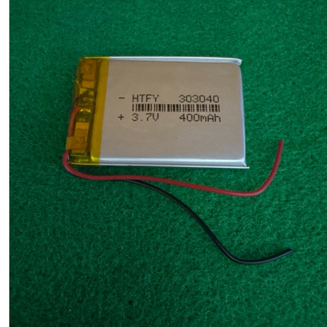 3.7ｖ400mah 303040 มีวงจร BMS