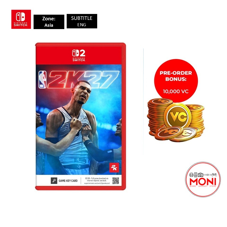 NBA 2K27 (Game Keycard) (EN) Nintendo Switch 2 Games