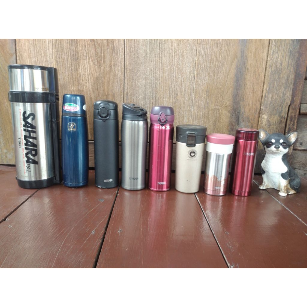 กระบอกน้ำสแตนเลสเก็บอุณหภูมิ Thermos/ Zojirushi / Tiger หลากหลายแบบ จากญี่ปุ่น